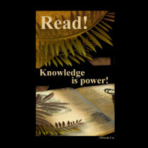 Read! knowledge is Power! poster posters