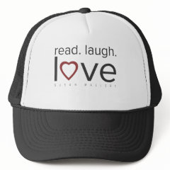read. laugh. love. mesh hats