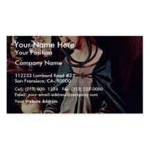 Read-Madonna And Christ Child By Piero Di Cosimo ( Business Card