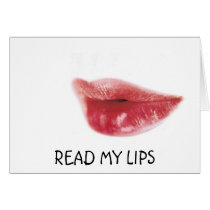 READ MY LIPS cards by PYT2005 READ MY LIPS cards