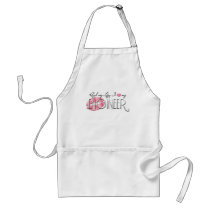 Read My Lips - I Love my Engineer aprons