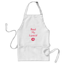 Read My Lipstick Apron