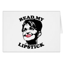 Read my lipstick cards