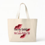 Read My Lipstick McCain Palin Bag