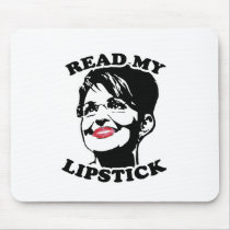 Read my lipstick mousepads