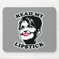 Read my lipstick mousepads