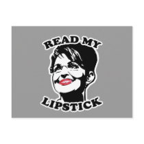 Read my lipstick post cards