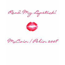 Read My Lipstick! Women's Fitted T-Shirt