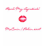 Read My Lipstick! Women's Fitted T-Shirt