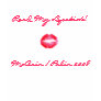 Read My Lipstick! Women's Fitted T-Shirt
