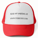 Read My Writing at Our Echo Mesh Hat