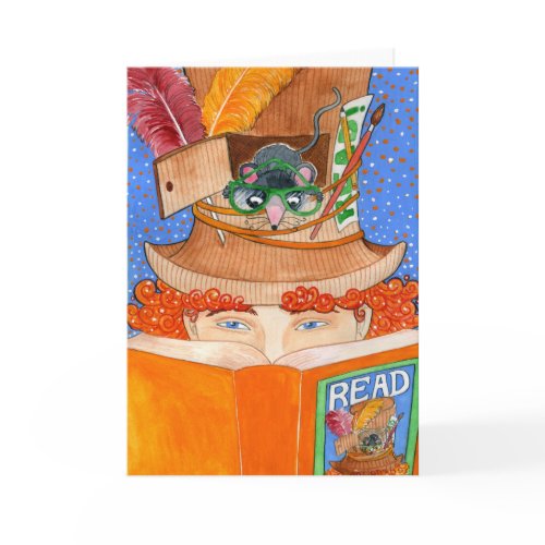 “Read” Colorful Illustration by Laura J. Holman Celebrates the Joy of Books