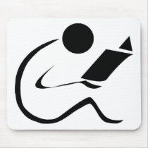 Read, Read, Read Mousepad