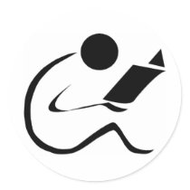 Read, Read, Read Sticker