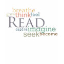 Read, Seek, Imagine Women's (Dark) t-shirts
