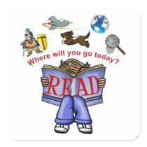 READ STICKER