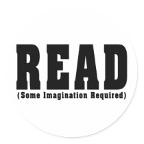 READ ROUND STICKERS
