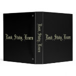Read, Study, Learn Vinyl Binders