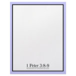 Read the Bible 1 Peter 3:8-9 Letterhead
