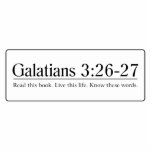 Read the Bible Galatians 3:26-27 Photo Cut Outs