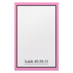 Read the Bible Isaiah 40:28-31 Customized Stationery