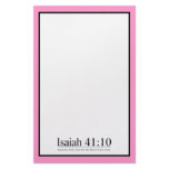 Read the Bible Isaiah 41:10 Stationery Paper