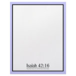 Read the Bible Isaiah 42:16 Letterhead Design