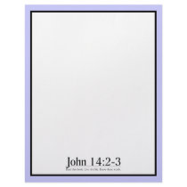 Read the Bible John 14:2-3 Customized Letterhead