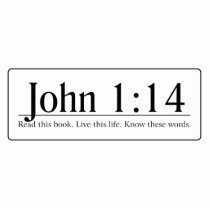 Read the Bible John 1:14 Photo Sculpture