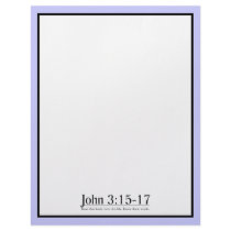 Read the Bible John 3:15-17 Letterhead