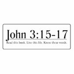 Read the Bible John 3:15-17 Photo Cutouts