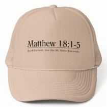 Read the Bible Matthew 18:1-5 Trucker Hats