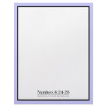 Read the Bible Numbers 6:24-26 letterhead