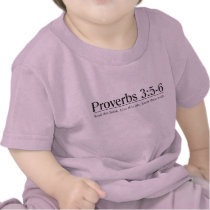 Read the Bible Proverbs 3:5-6 Tshirt