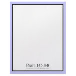 Read the Bible Psalm 145:8-9 Custom Letterhead