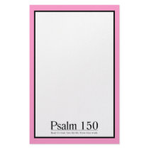 Read the Bible Psalm 150 Stationery Paper