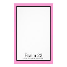 Read the Bible Psalm 23 Custom Stationery