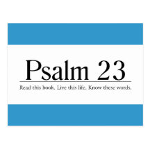 Read the Bible Psalm 23 Postcards