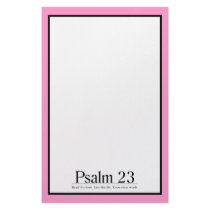 Read the Bible Psalm 23 Custom Stationery