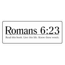 Read the Bible Romans 6:23 Photo Cutouts