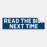 Read The Bill Bumper Sticker