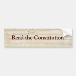 Read the Constitution Bumper Stickers