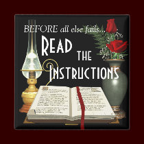 Read the Instructions Bible Magnets magnets