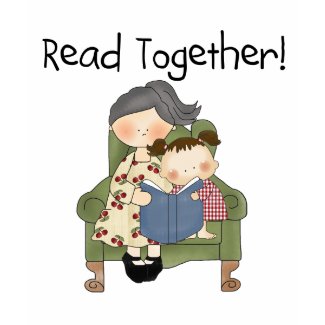 Read Together - Grandma and Girl Tshirts and Gifts shirt