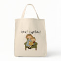 Read Together Mom and Boy Tshirts and Gifts bag