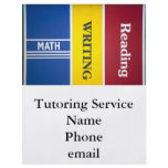 Read write math flyer customizable