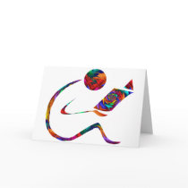 Reader - Bibliophile Greeting Card