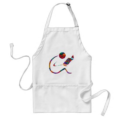Reader Fantasy Apron by Jaenne