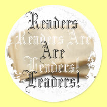 Readers Are Leaders stickers