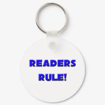 Readers Rule! keychains